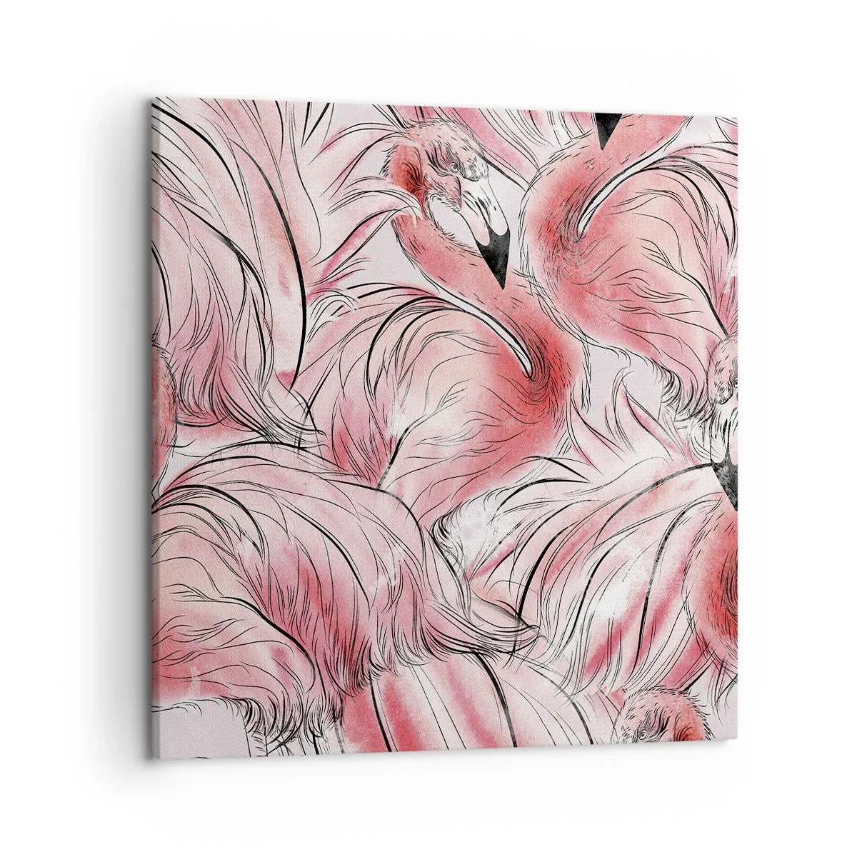 Quadro su tela - Stampe su Tela - Corpo di ballo alato - 50x50 cm