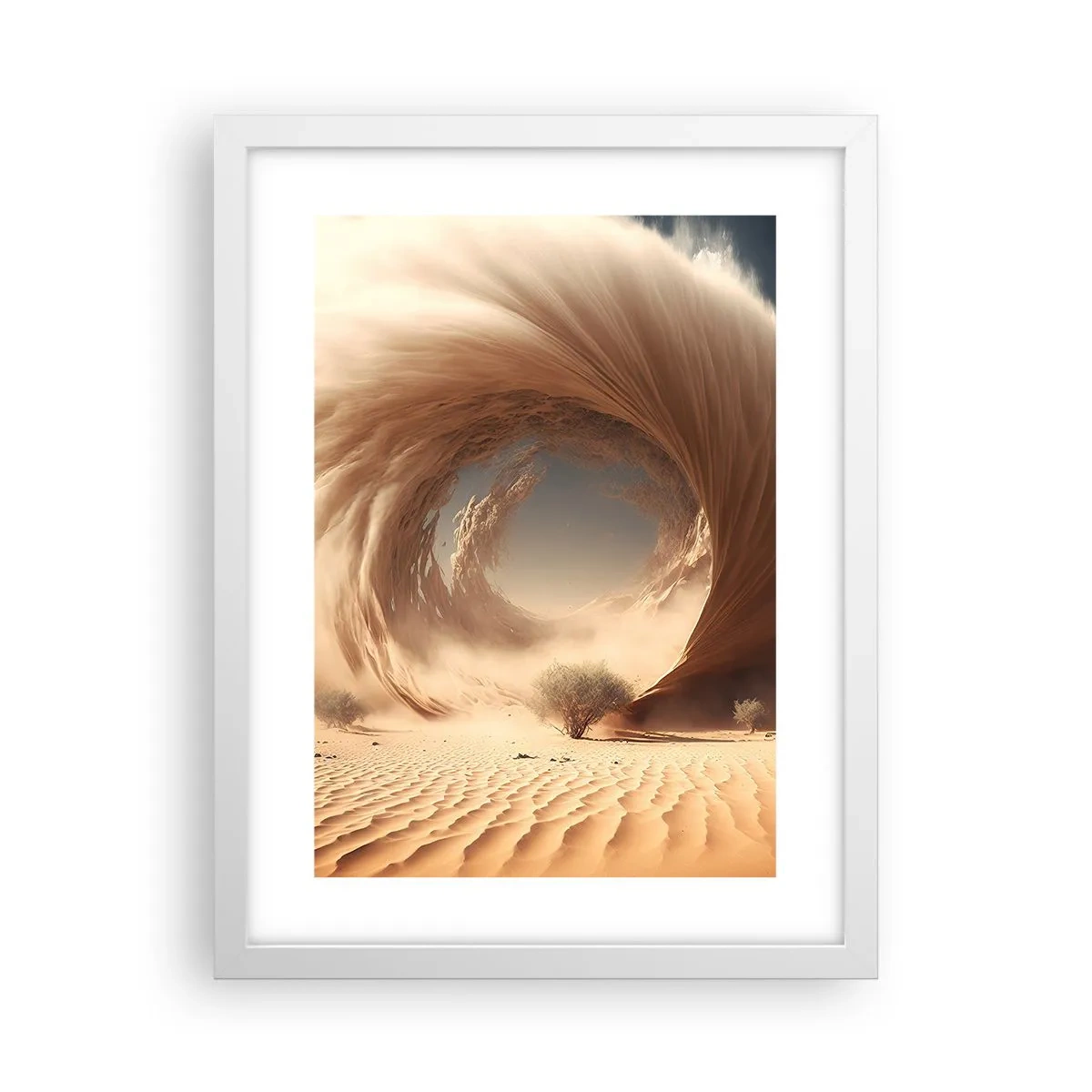 Poster in cornice bianca - Il portale è aperto - 30x40 cm