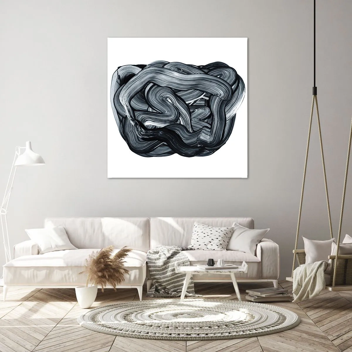 Quadro su tela - Stampe su Tela - Non è così semplice - 50x50 cm