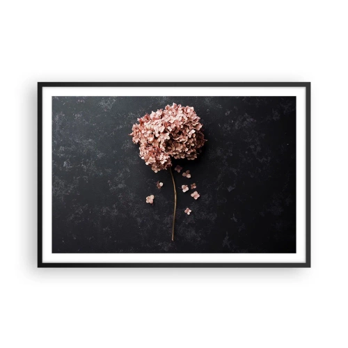 Poster in cornice nera - Un vero segno romantico - 91x61 cm