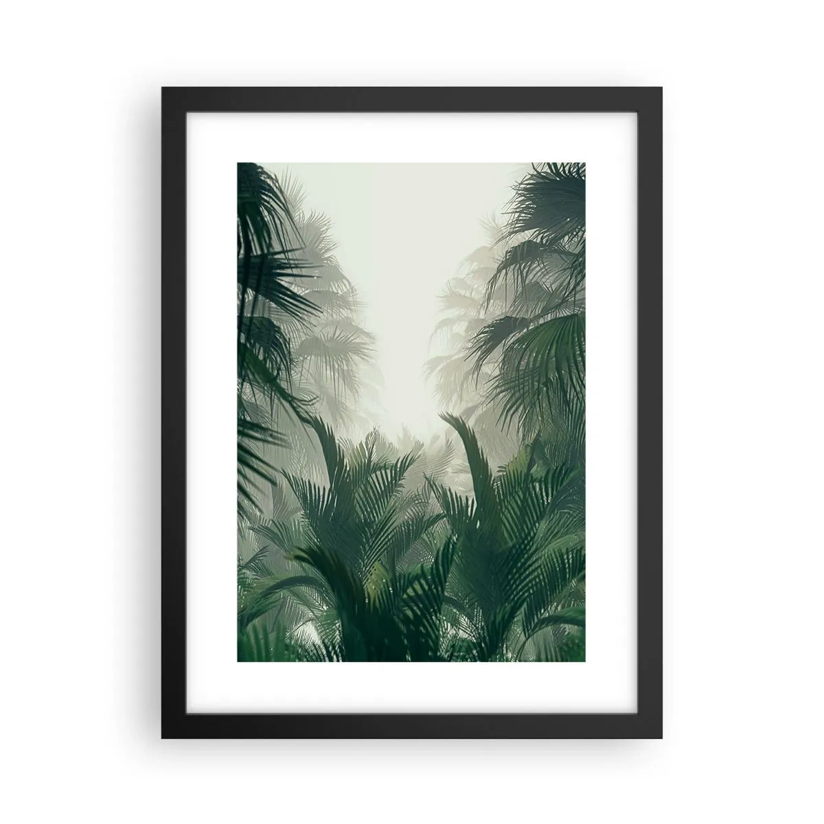 Poster in cornice nera - Mistero dei tropici - 30x40 cm