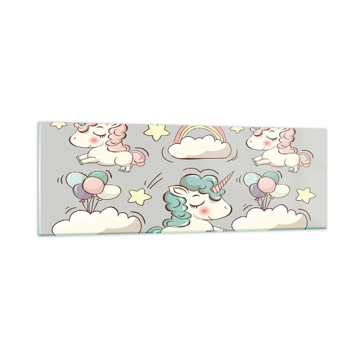 Quadro su vetro - Sicuramente esistono… - 90x30 cm