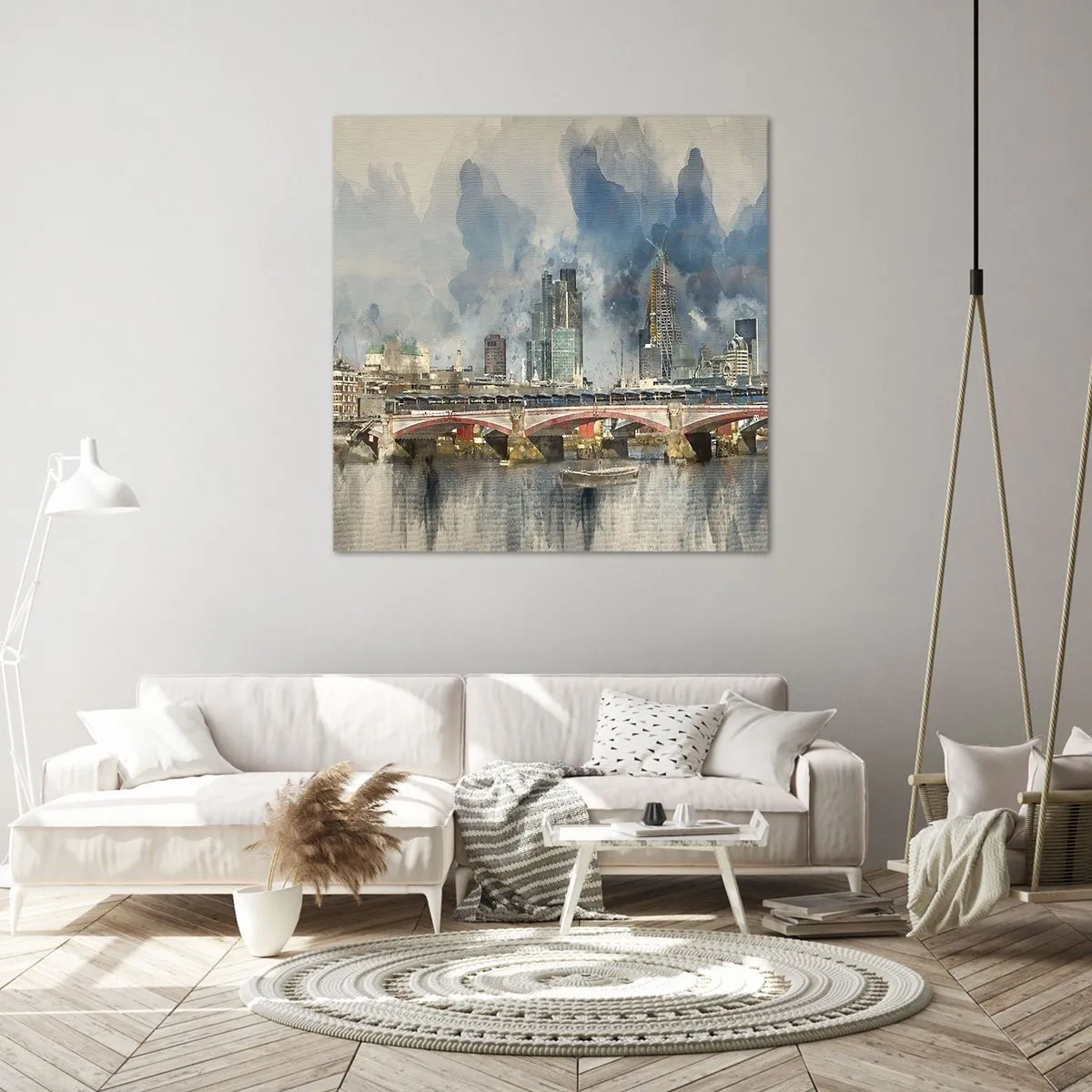 Quadro su tela - Stampe su Tela - Londra in tutta la sua bellezza - 30x30 cm