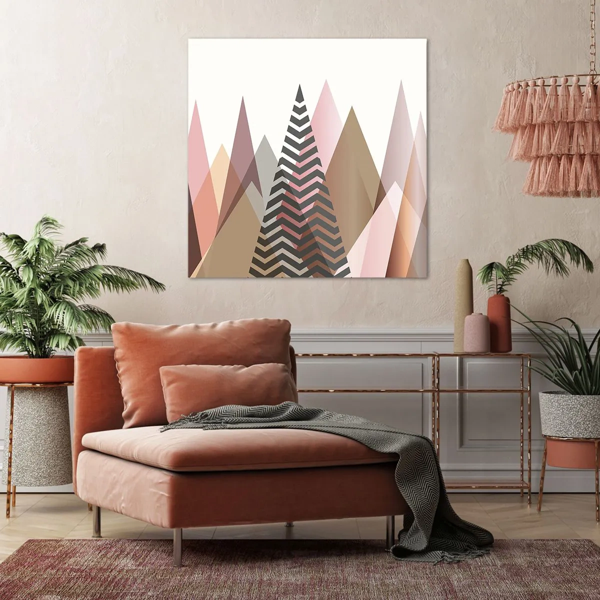Quadro su tela - Stampe su Tela - Vista piramidale - 30x30 cm