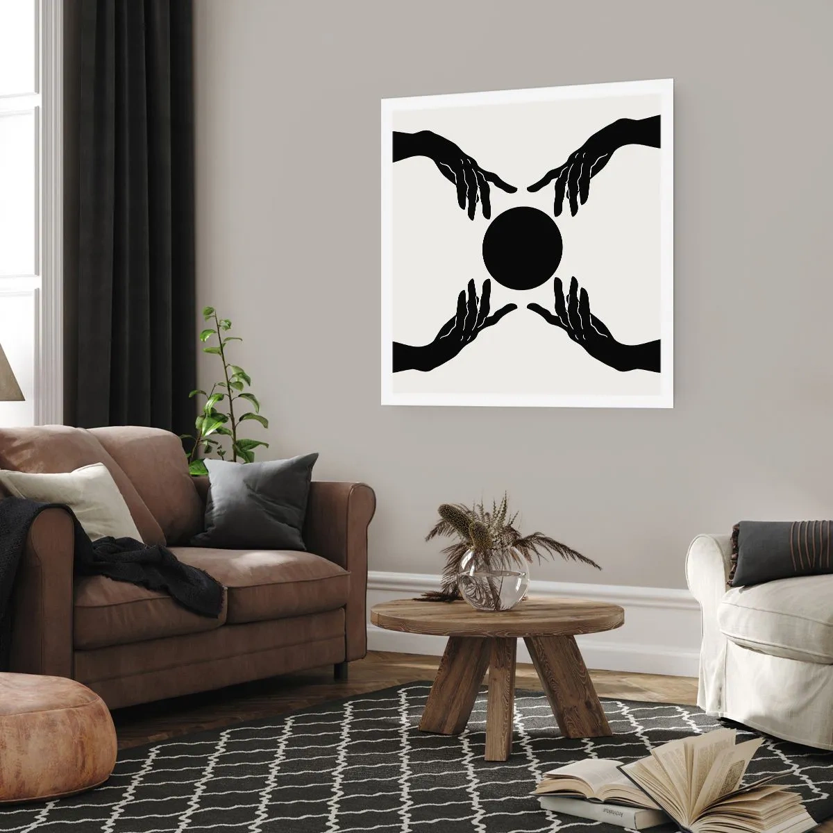 Poster - Segno misterioso - 50x50 cm
