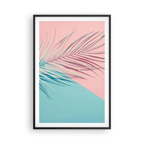 Poster in cornice nera - Impressione tropicale - 61x91 cm