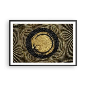 Poster in cornice nera - Composizione glamour - 91x61 cm