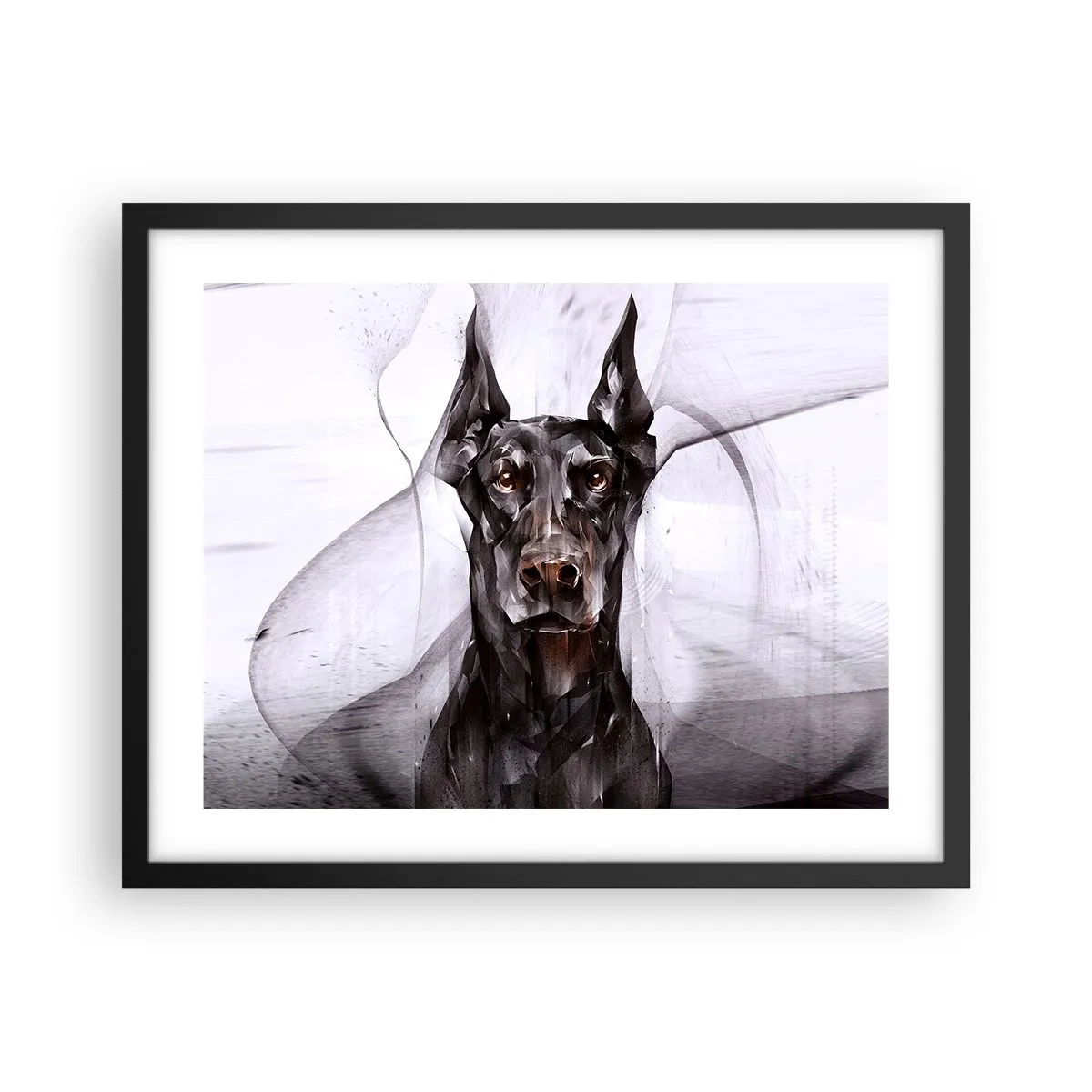 Poster in cornice nera - Nobili natali - 50x40 cm