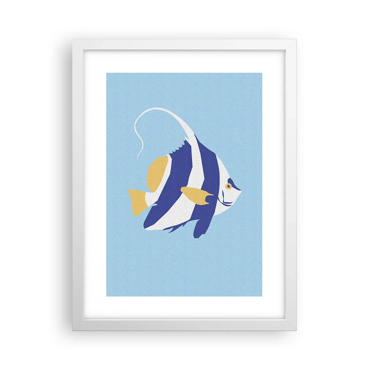 Poster in cornice bianca - Miss Mari Tropicali - 30x40 cm