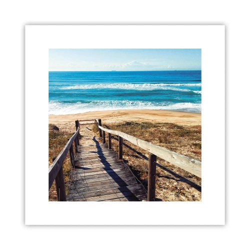 Poster - Corri! - 30x30 cm