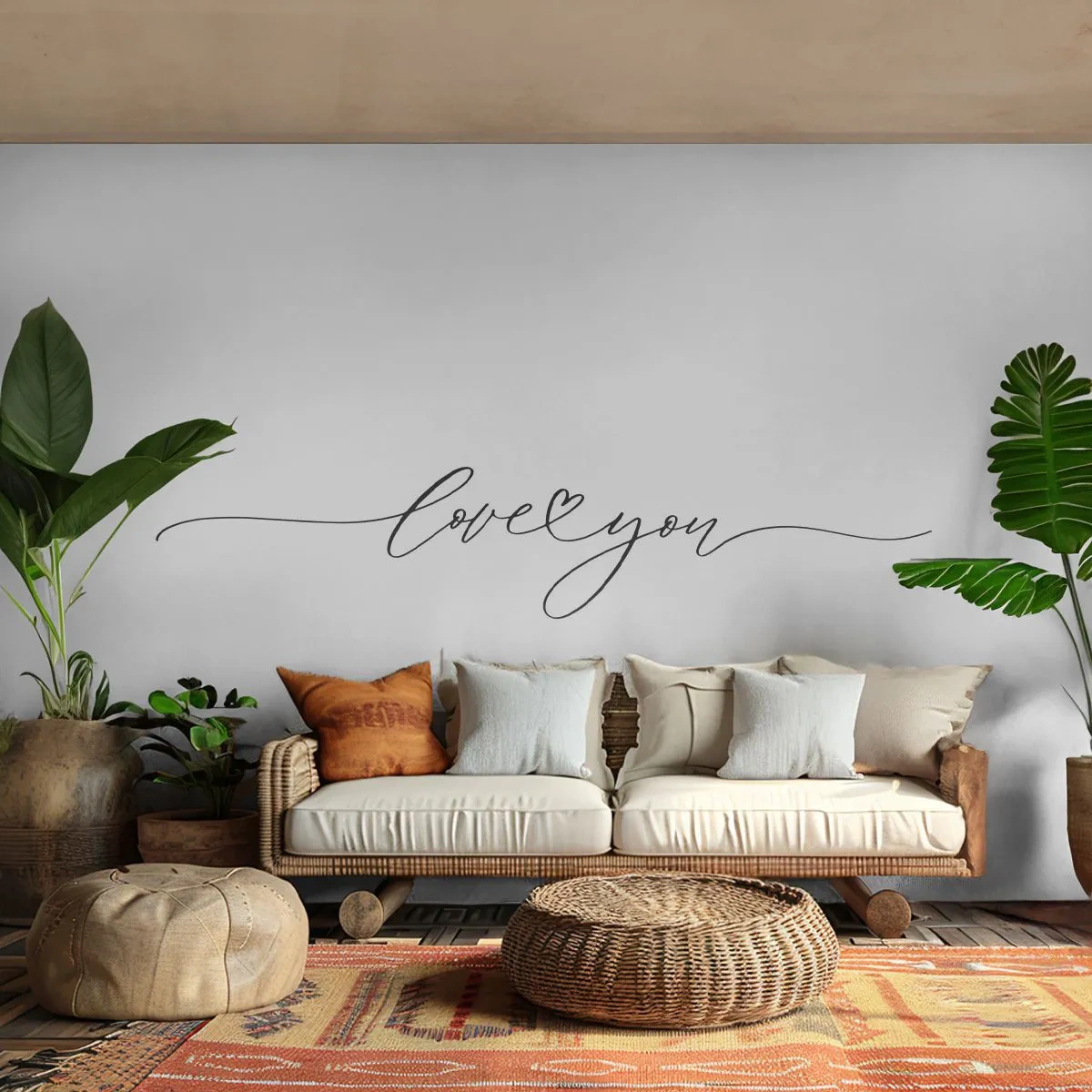 Fotomurali Standard Eco - Bianco e nero - Tipografia, Affermazione, Massima - 250x175 cm