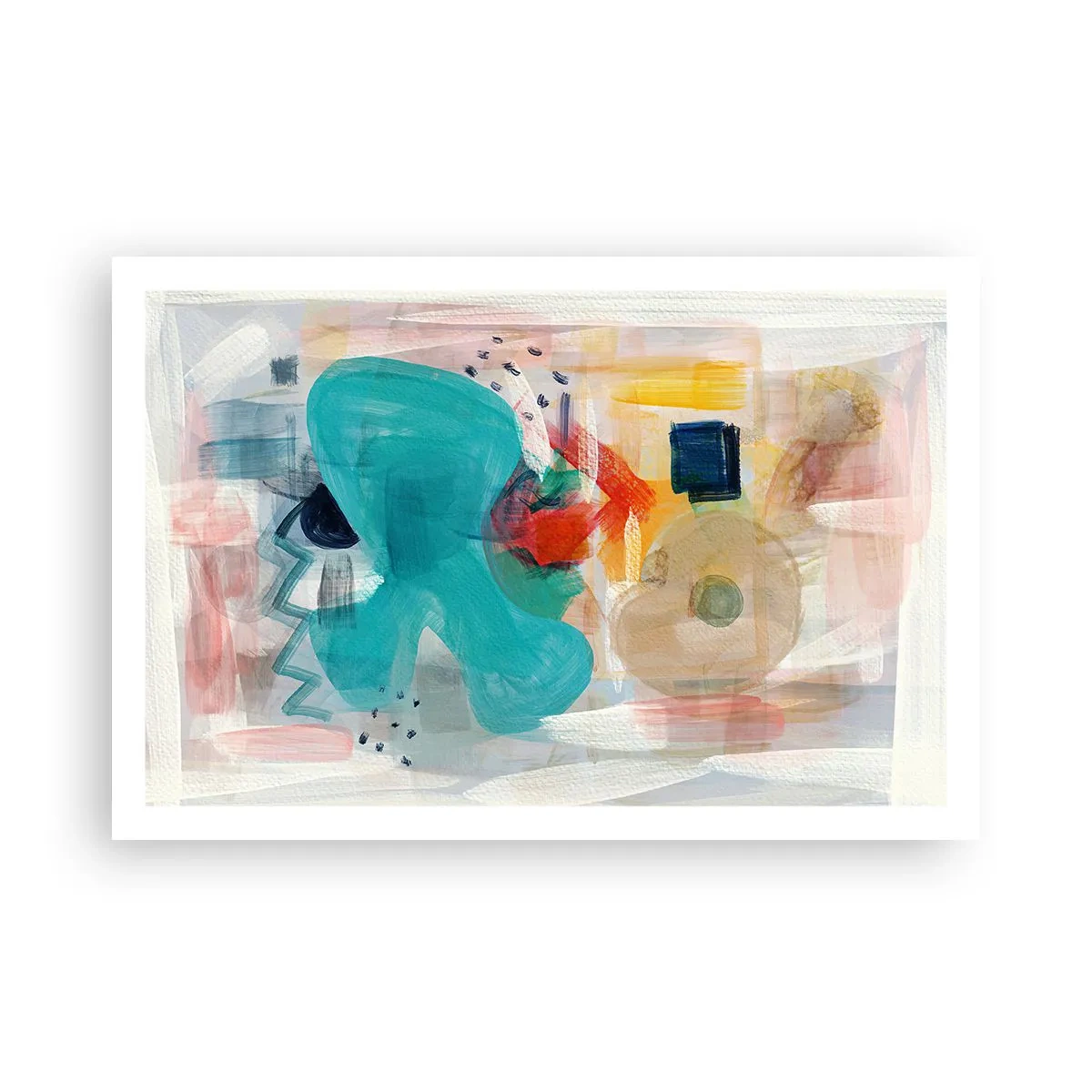 Poster - Il gioco dei colori - 91x61 cm