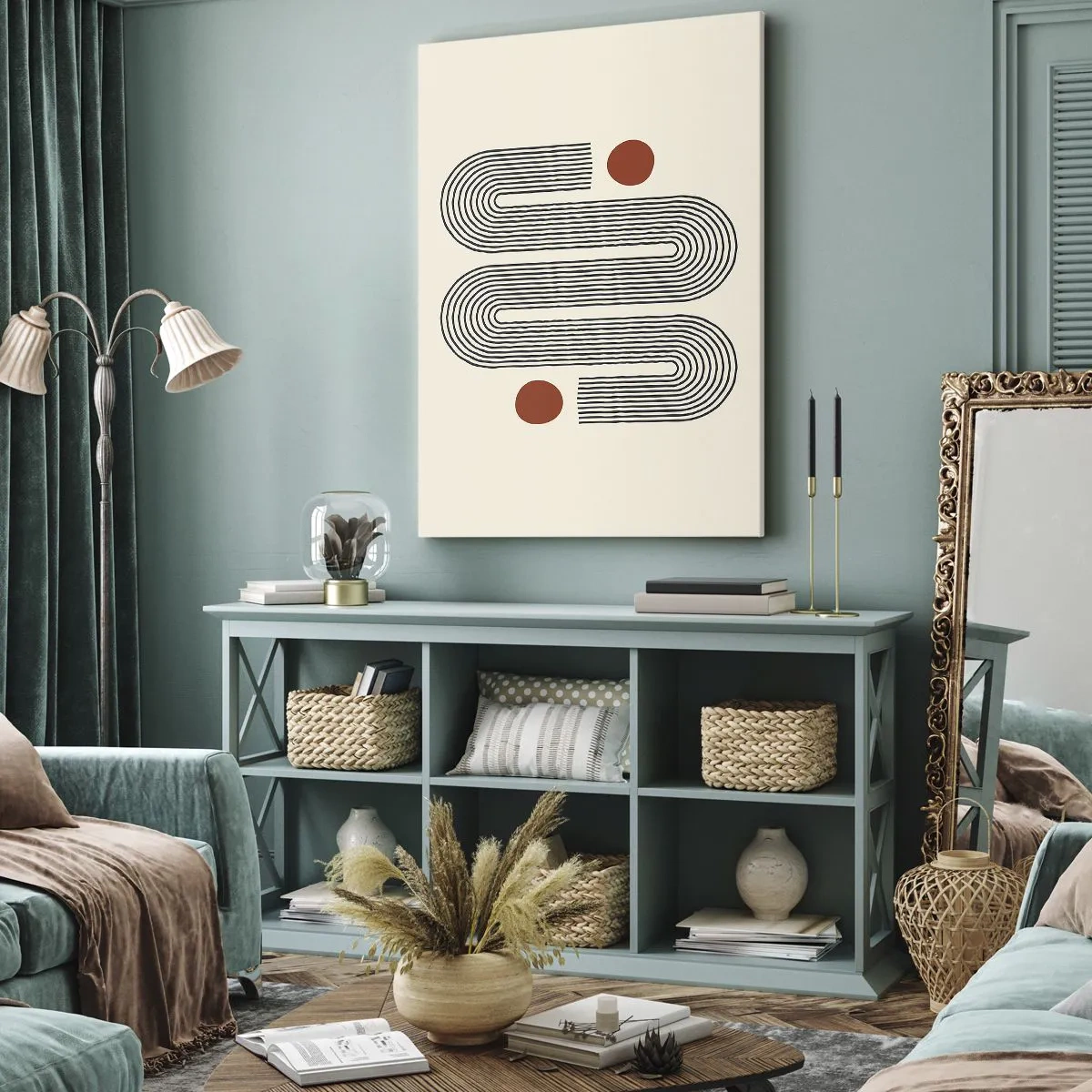 Quadro su tela - Stampe su Tela - Dall'inizio alla fine - 65x120 cm