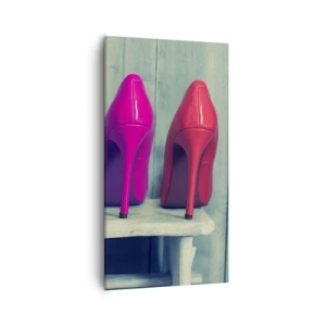 Quadro su tela - Stampe su Tela - A passeggio sull'arcobaleno - 55x100 cm