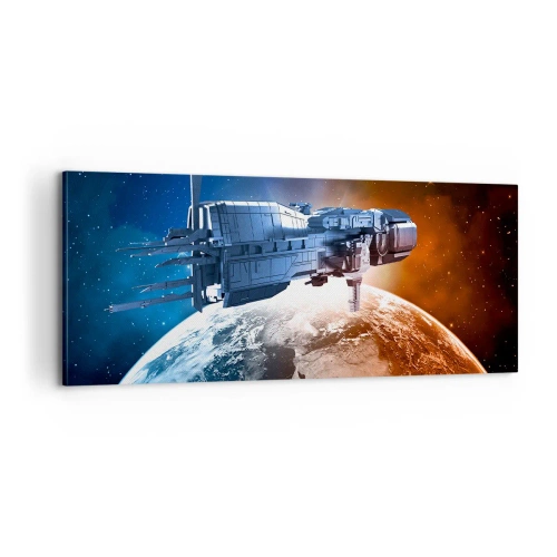 Quadro su tela - Stampe su Tela - Un attento osservatore - 100x40 cm