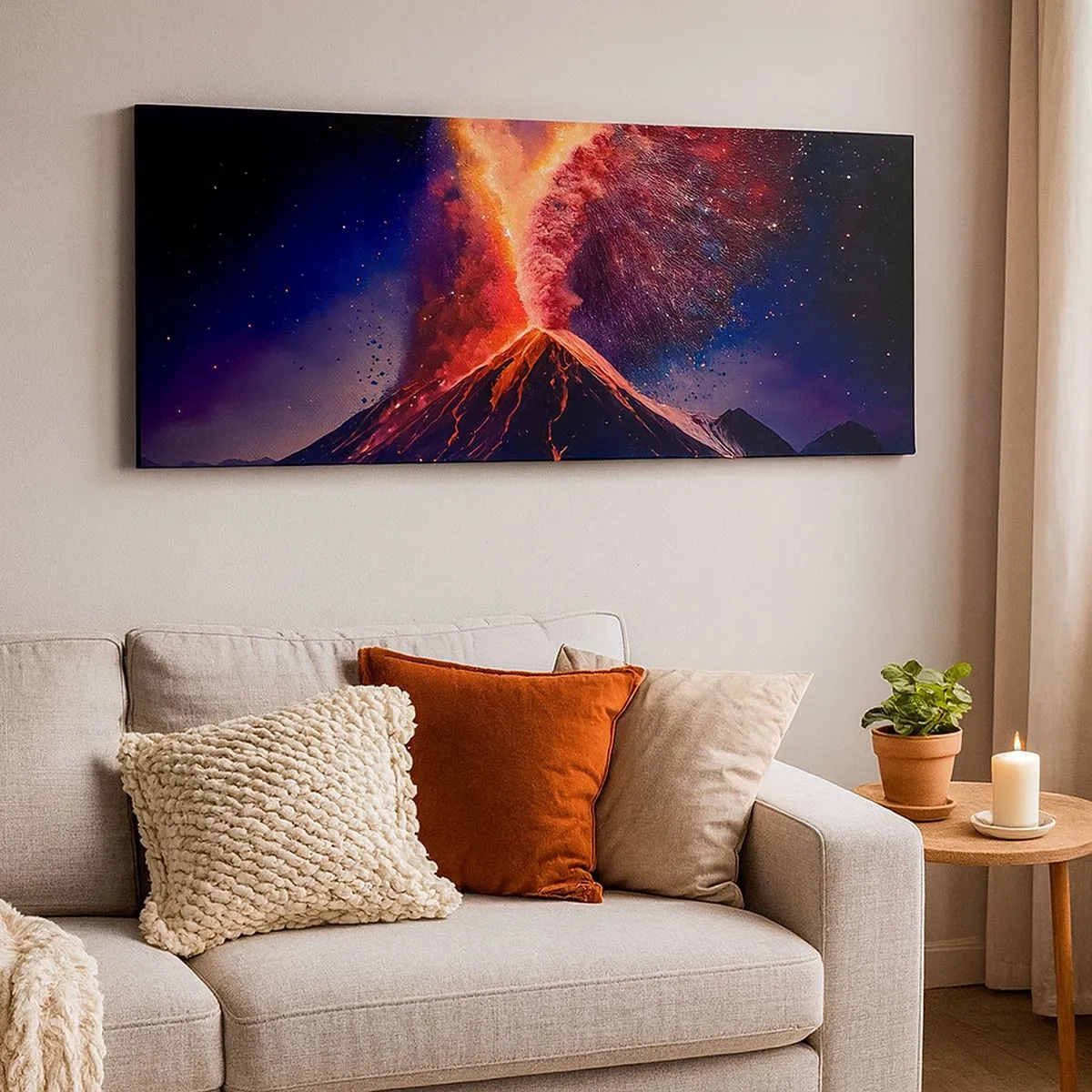 Quadro su tela - Stampe su Tela - Bellezza e minaccia - 100x40 cm