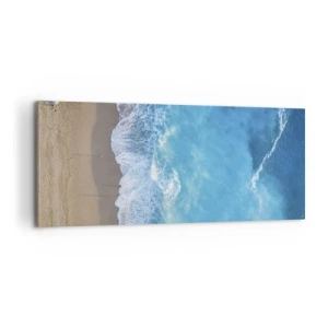 Quadro su tela - Stampe su Tela - La forza del blu - 100x40 cm
