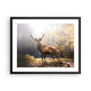 Poster in cornice nera - Nella piena maestà - 50x40 cm