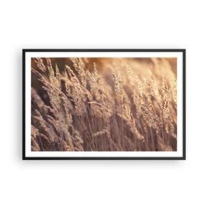 Poster in cornice nera - Pronti a salutare l'autunno - 91x61 cm