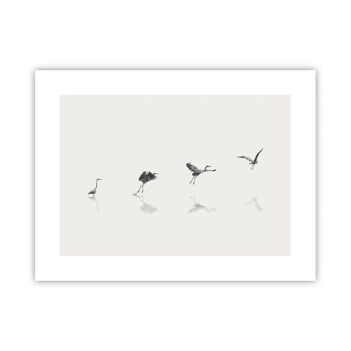 Poster - Quattro semplici passi - 40x30 cm