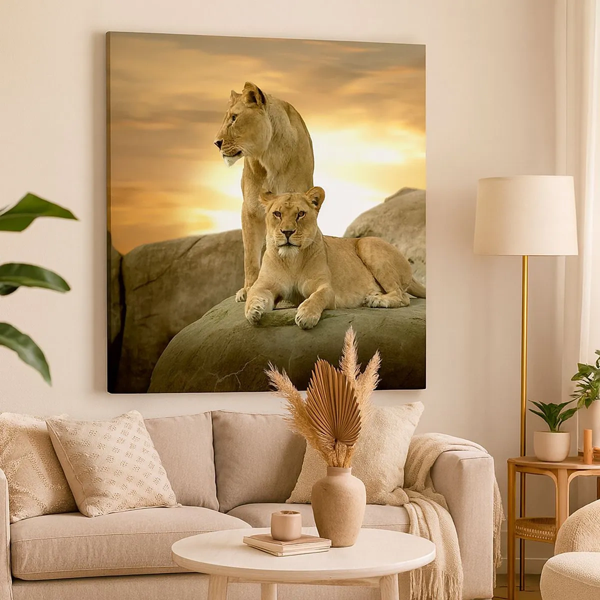 Quadro su tela - Stampe su Tela - Maestà reale - 30x30 cm