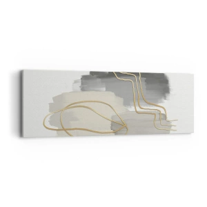 Quadro su tela - Stampe su Tela - Durata e movimento - 90x30 cm