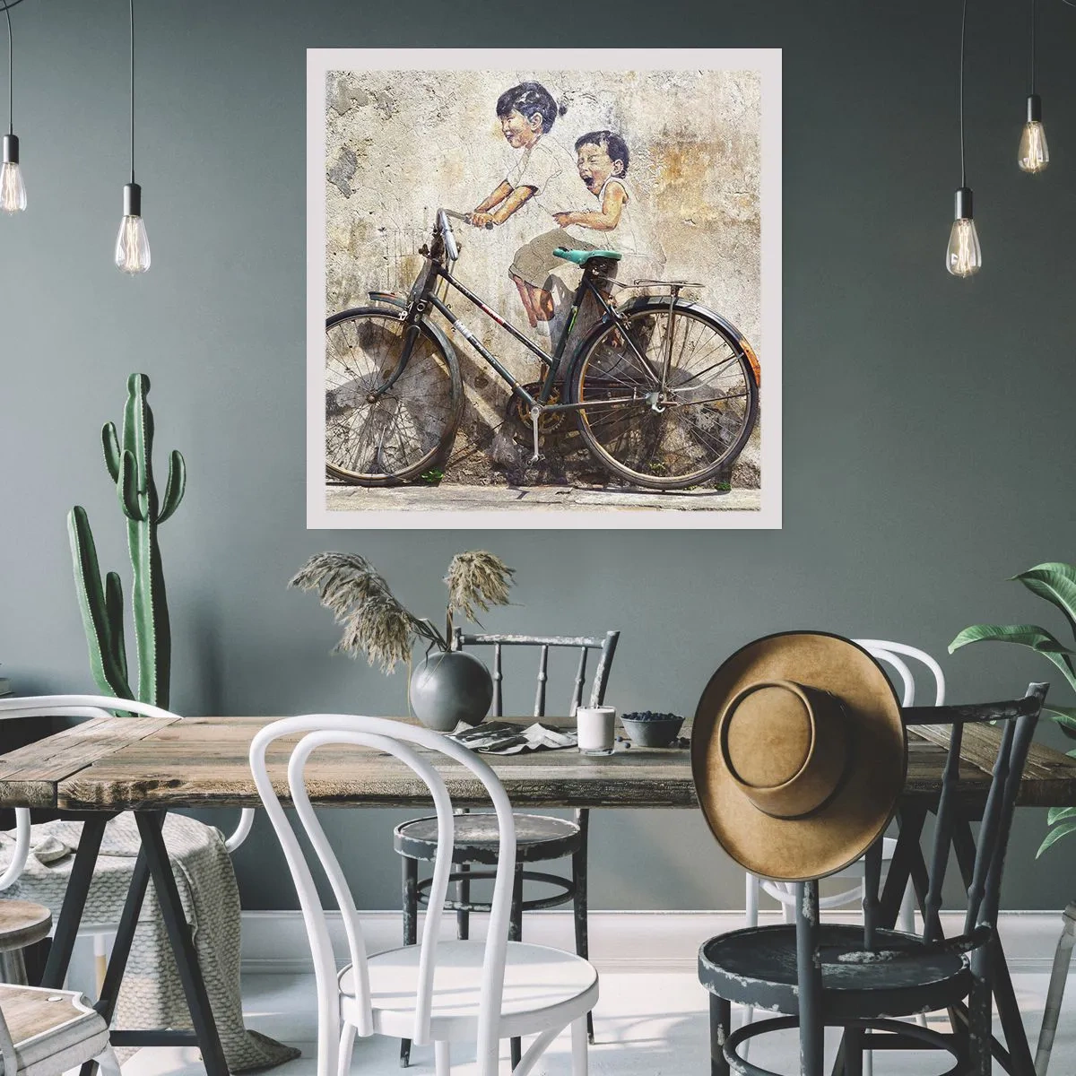Poster - Vero o falso? - 60x60 cm
