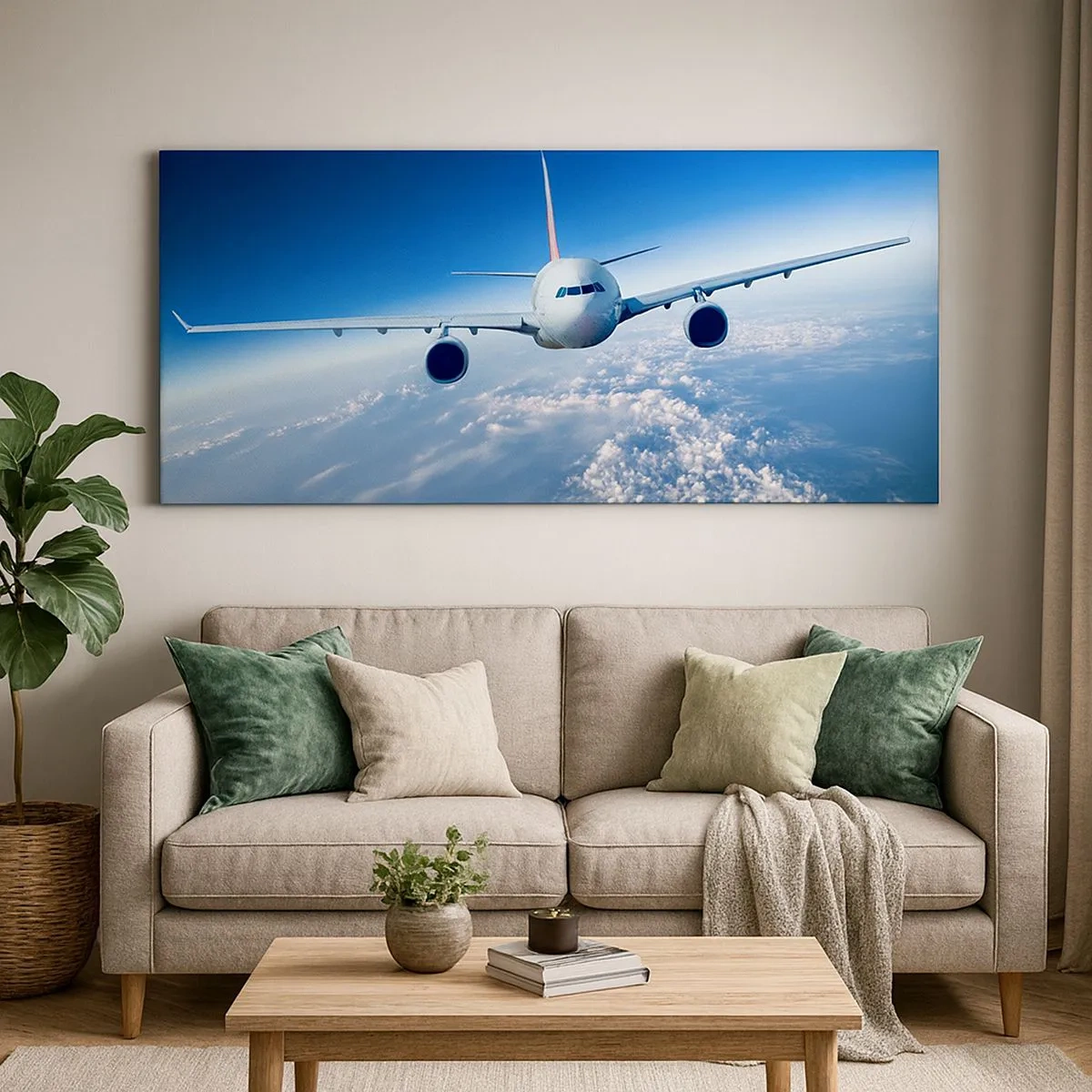 Quadro su tela - Stampe su Tela - Voglia di volare - 100x40 cm