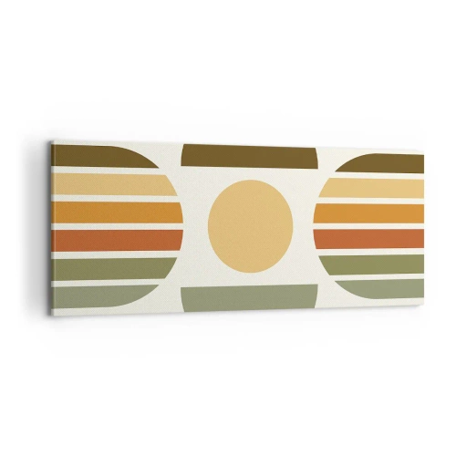 Quadro su tela - Stampe su Tela - Nei colori della terra - 100x40 cm