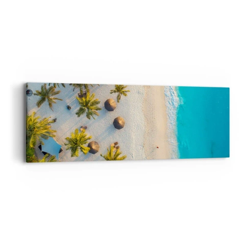 Quadro su tela - Stampe su Tela - Benvenuti in paradiso - 90x30 cm