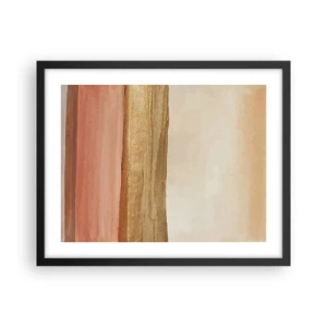 Poster in cornice nera - Composizione verticale - 50x40 cm