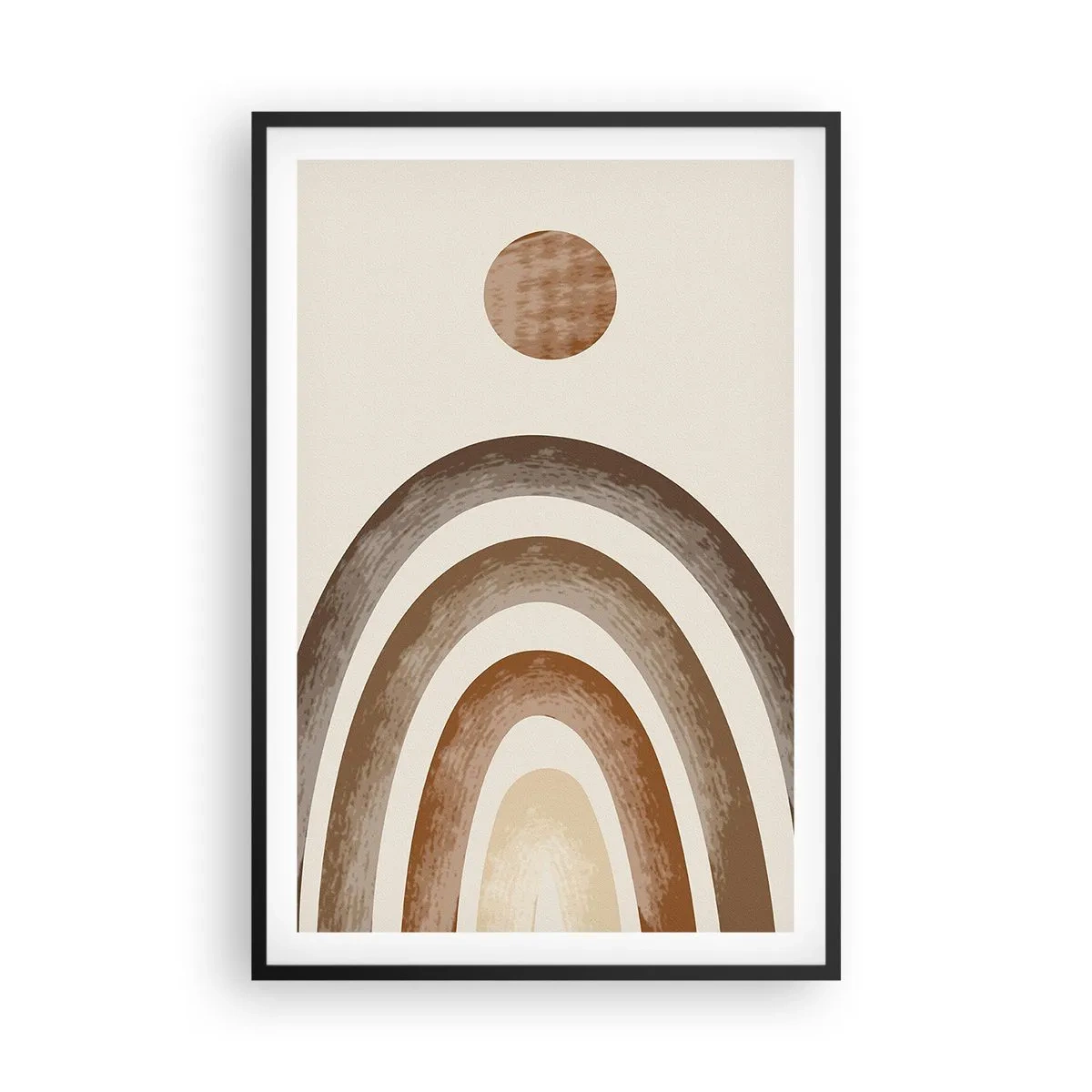 Poster in cornice nera - In una galassia lontana - 61x91 cm