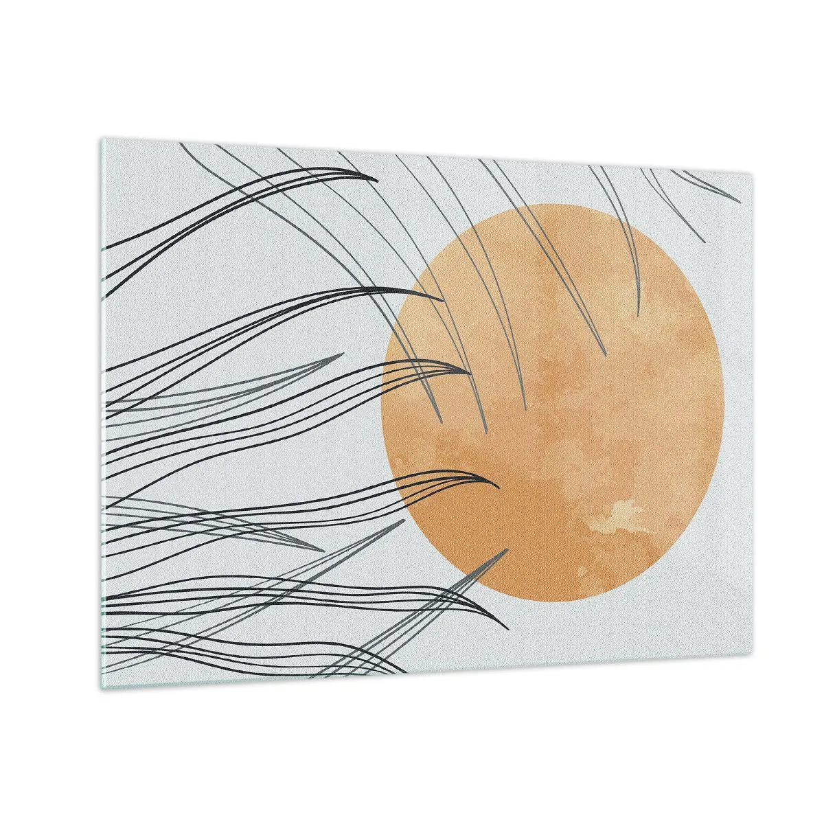 Quadro su vetro - Sempre verso il sole - 70x50 cm