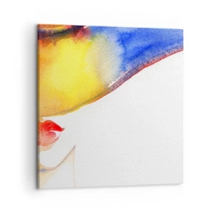 Quadro su tela - Stampe su Tela - Ritratto di donna - 50x50 cm