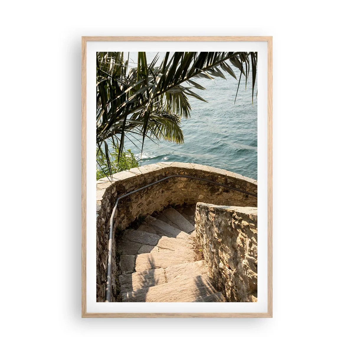 Poster in cornice rovere chiaro - Sotto il sole d'Italia - 61x91 cm