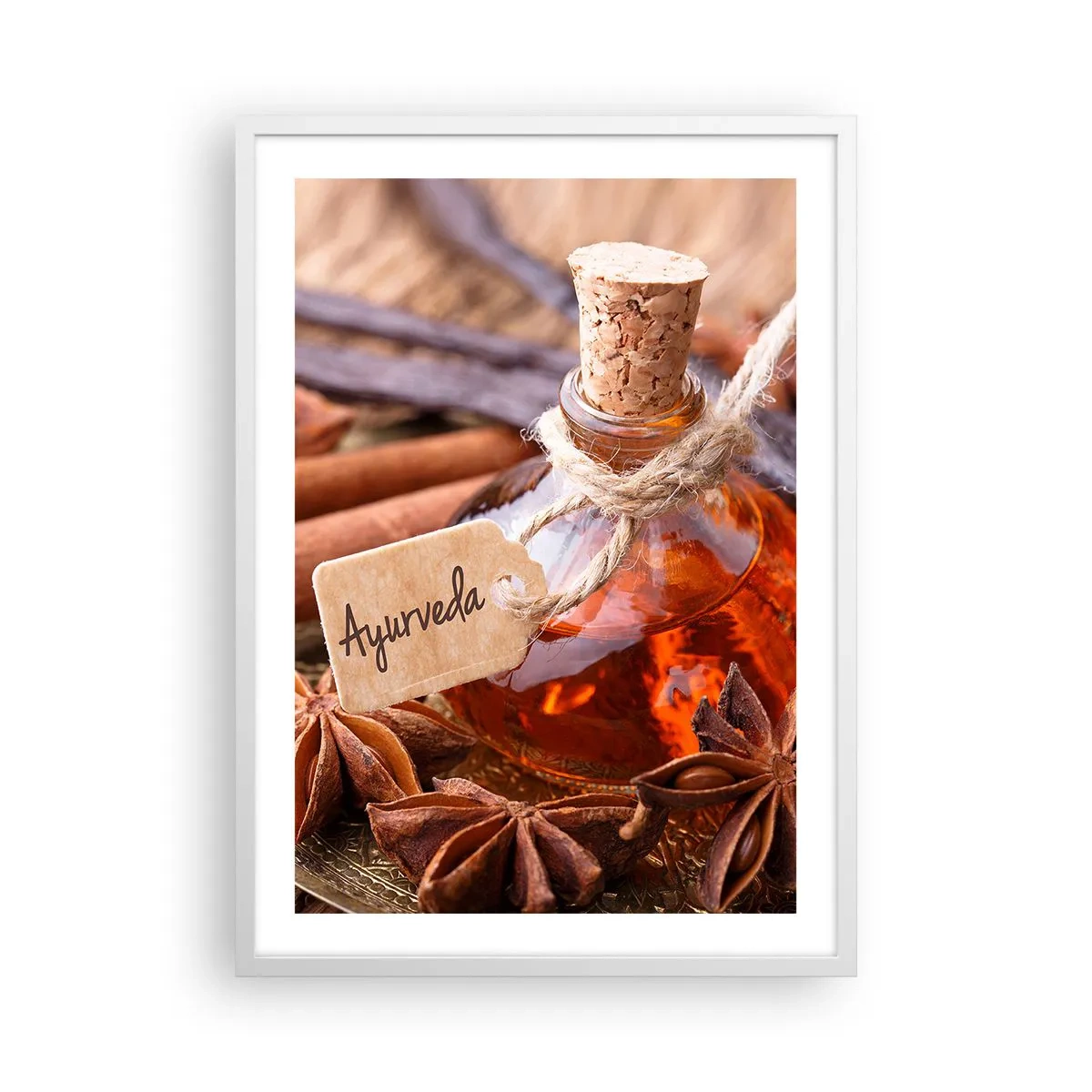 Poster in cornice bianca - Verso l'unità del corpo e dell'anima - 50x70 cm