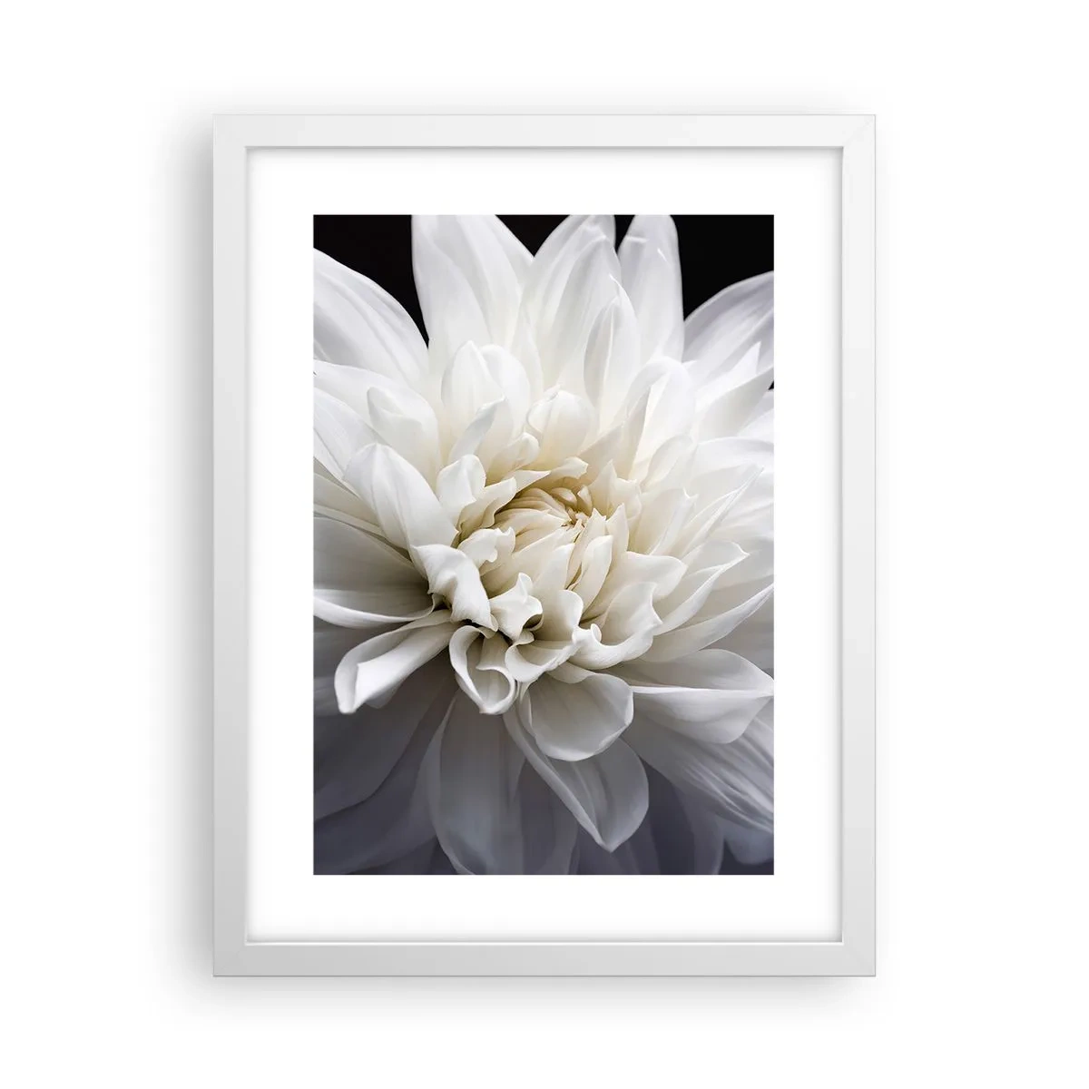 Poster in cornice bianca - Il mattino della sposa - 30x40 cm