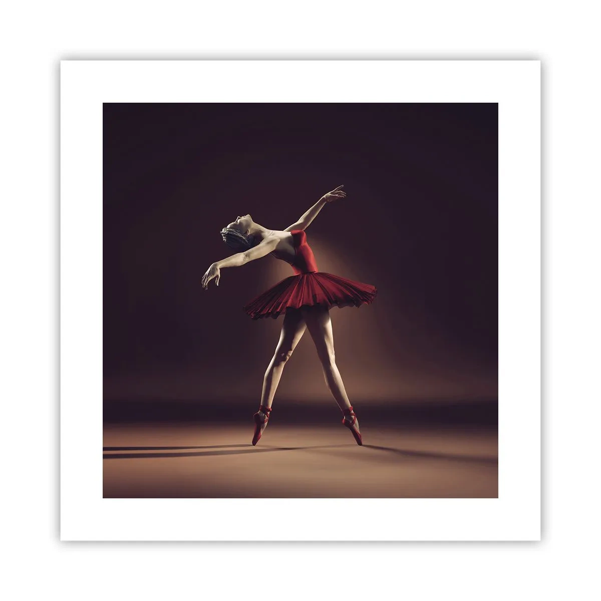 Poster - Prima ballerina - 40x40 cm
