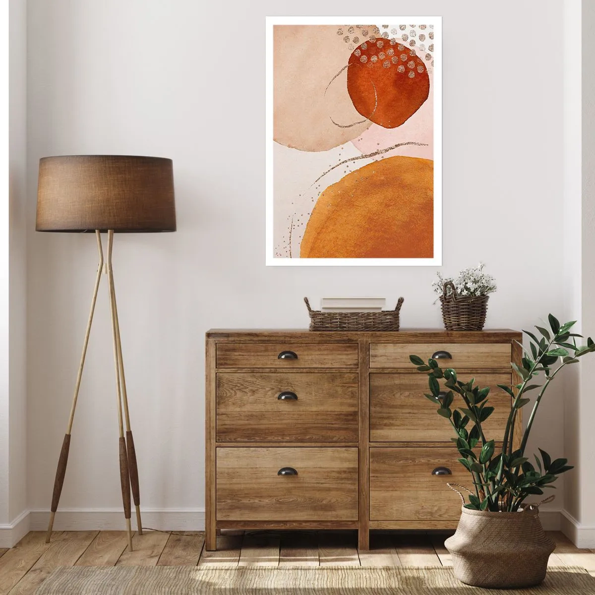 Poster - Rotondità e movimento - 61x91 cm