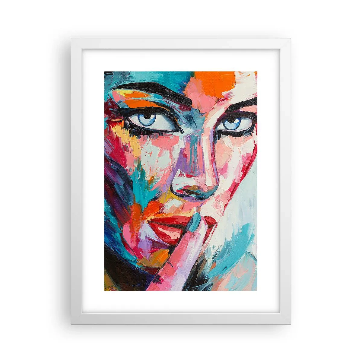 Poster in cornice bianca - Il nostro primo segreto - 30x40 cm