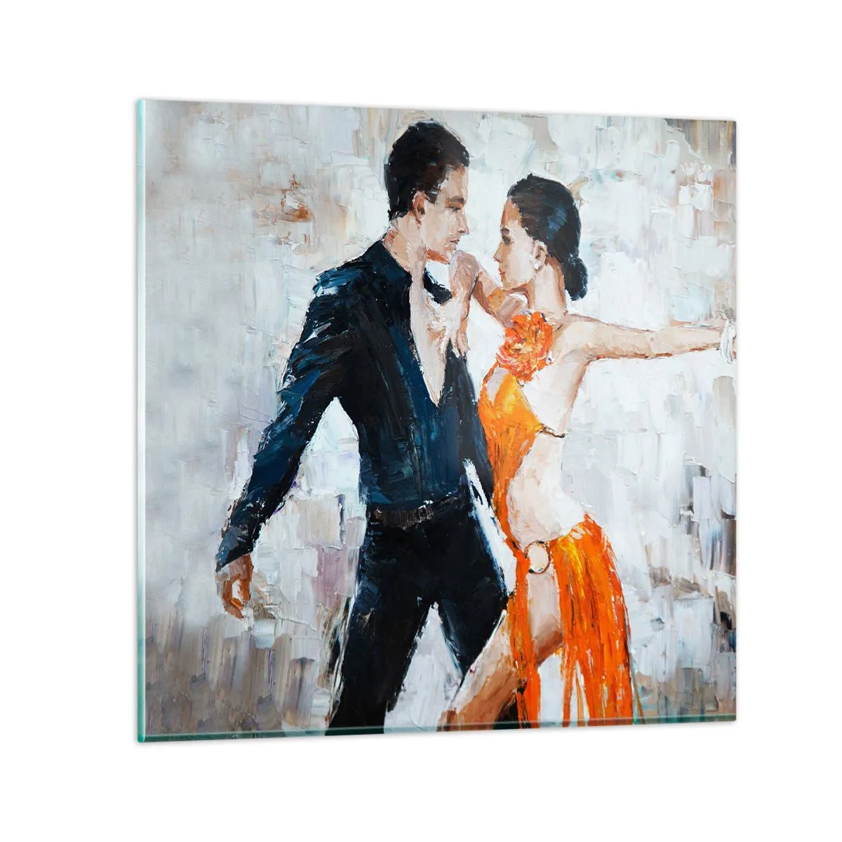 Quadro su vetro - Dirty dancing - 30x30 cm