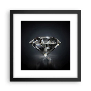 Poster in cornice nera - Best girls friend - 30x30 cm