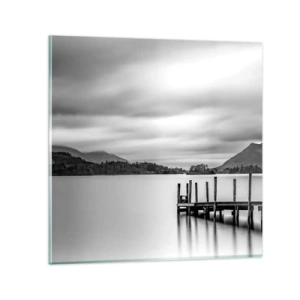 Quadro su vetro - Mitezza e forza - 70x70 cm
