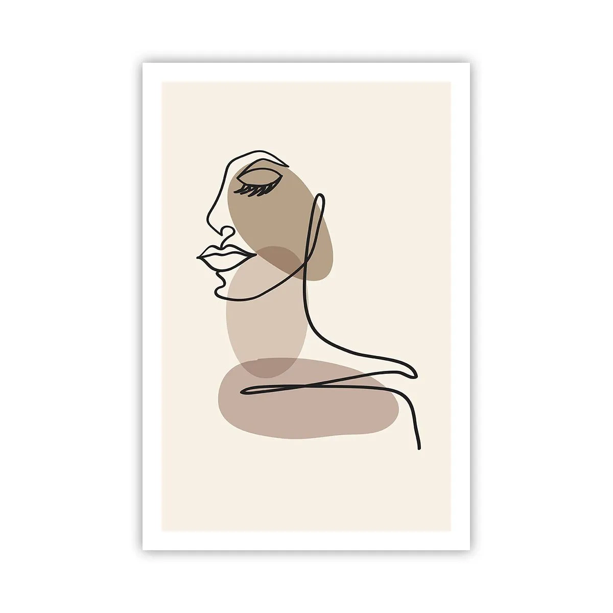 Poster - Ascoltando se stessa - 61x91 cm