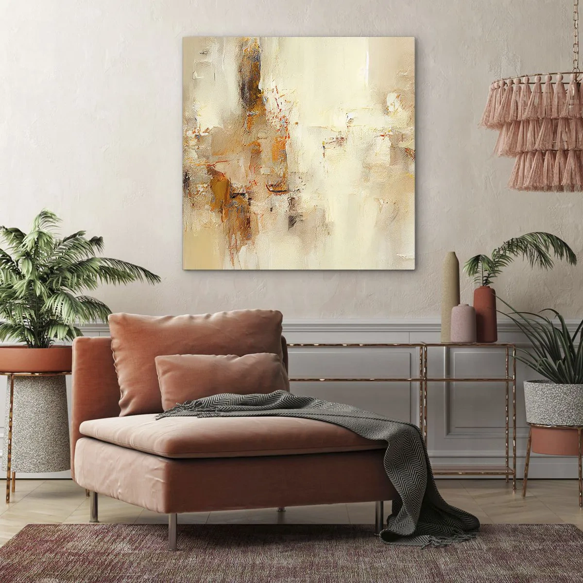 Quadro su tela - Stampe su Tela - L'anima dell'ambra - 30x30 cm
