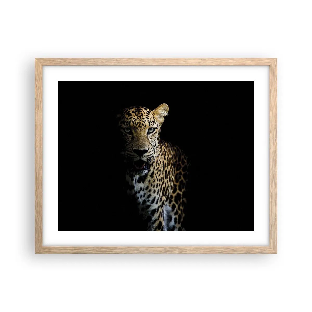 Poster in cornice rovere chiaro - Bellezza tenebrosa - 50x40 cm