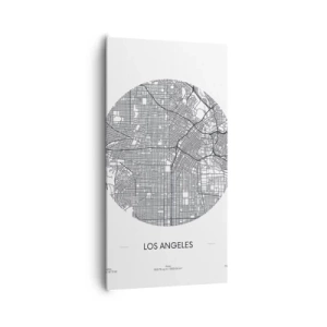 Quadro su tela - Stampe su Tela - Anatomia di Los Angeles - 65x120 cm