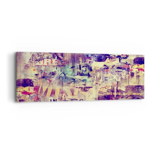 Quadro su tela - Stampe su Tela - E questo resterà - 90x30 cm