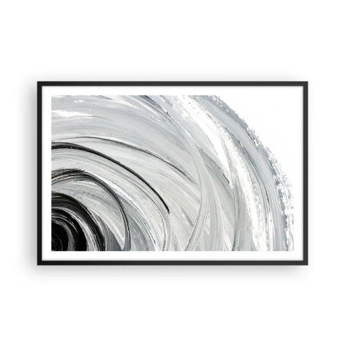 Poster in cornice nera - Composizione orbitale - 91x61 cm