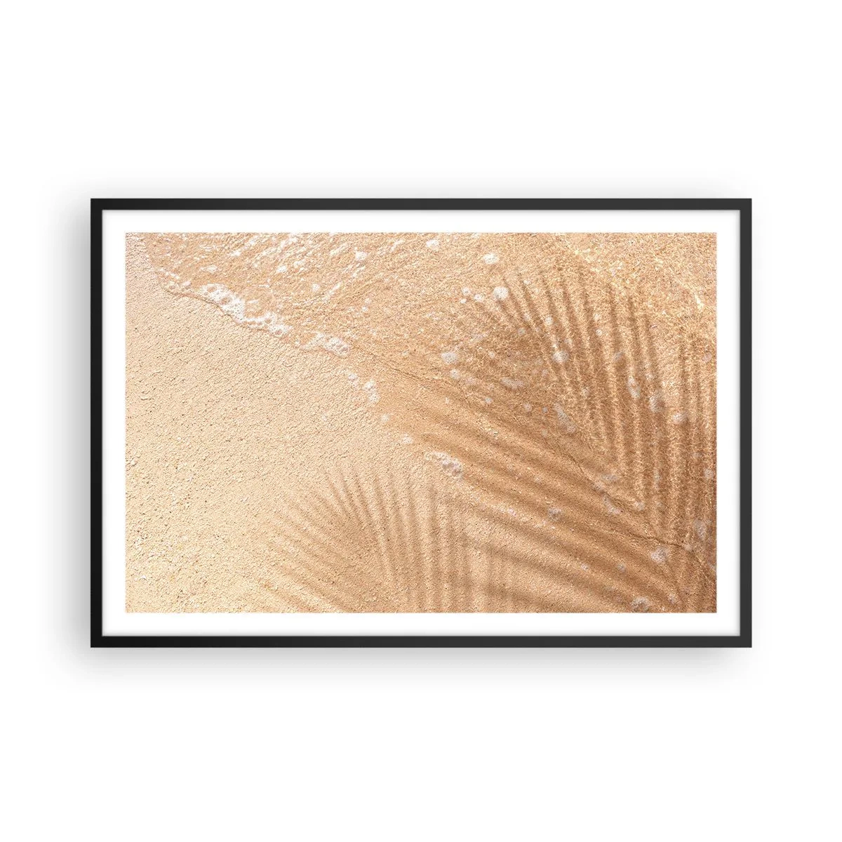 Poster in cornice nera - Ombra di un'estate bollente - 91x61 cm